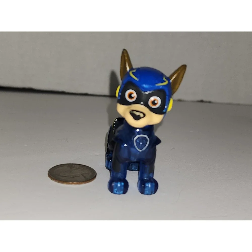 Paw Patrol Chase Mighty Pups Movie Replacement Toy Figure Translucent‎ body